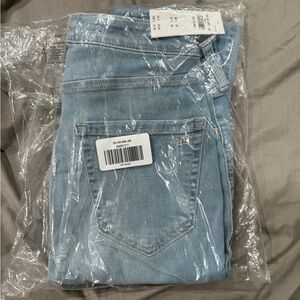 Hollister Women's Light Blue Jean Leggings